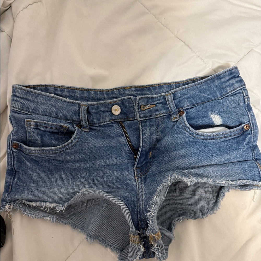 Denim Blue Women Shorts